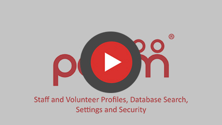 PAAM Software Video Demo 4 - Staff and Volunteer Profiles, Database Search, Settings and Security