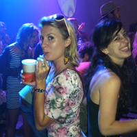 Festival Fashion Essentials - what to wear at festivals - Crystal and Bethan out for the night at Glastonbury Festival Festival Fashion Essentials - what to wear at festivals - Crystal and Bethan out for the night at Glastonbury Festival